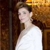 La princesse Clotilde Coureau lors de la soirée de gala au château de Versailles, au profit de l'association AVEC (Association pour la vie espoir contre le cancer), le 30 janvier 2012