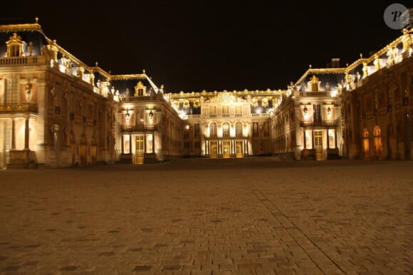 Soirée de gala au château de Versailles, au profit de  l'association AVEC (Association pour la vie espoir contre le cancer), le  30 janvier 2012