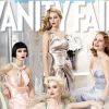La couverture du magazine Vanity Fair mars 2012, avec Rooney Mara, Jennifer Lawrence, Jessica Chastain et Mia Wasikowska.