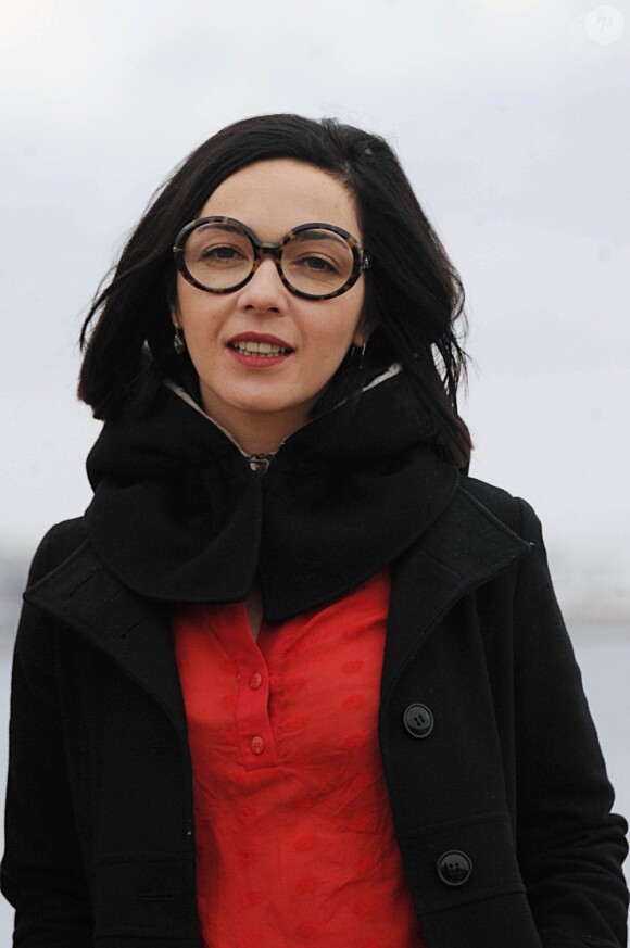 Sylvie Hoarau à Cannes, le 30 janvier 2012.