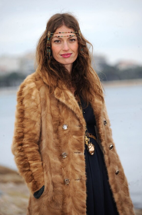 Aurélie Maggiori à Cannes, le 30 janvier 2012.