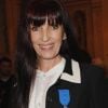 Aline Bonetto a reçu une décoration dans l'ordre des Arts et Lettres à Paris, le 1er février 2012.