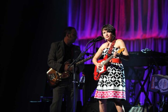 Norah Jones à Montreux, le 3 juillet 2010.