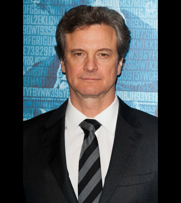 Colin Firth, en janvier 2012 à Paris.