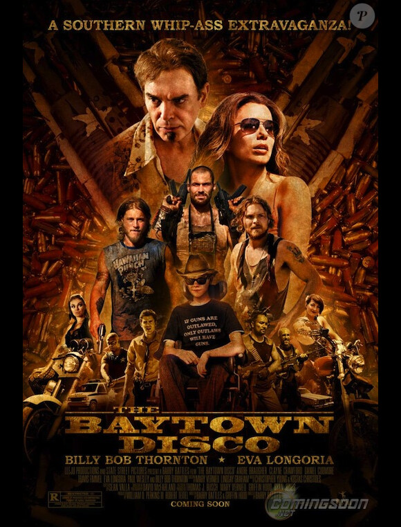 L'affiche du film The Baytown Disco avec Eva Longoria et Billy Bob Thornton
