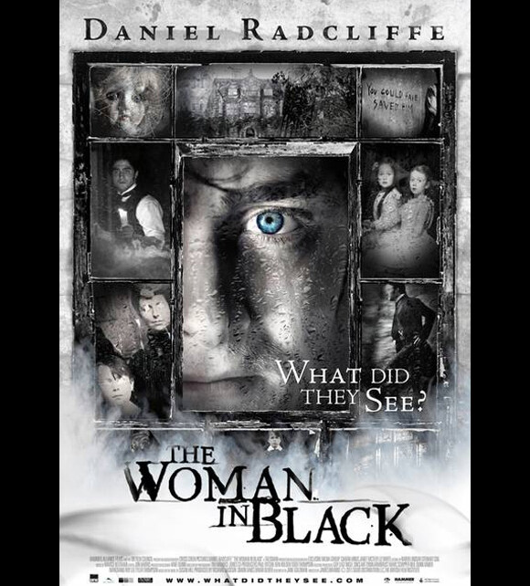 L'affiche anglaise de La Dame en noir.