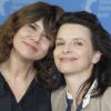 Malgoska Szumowska et Juliette Binoche présentent Elles au festival de Berlin, le 10 février 2012.