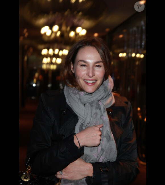 Vanessa Demouy le 14 février 2012 à Paris lors de l'avant-première des Infidèles