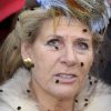 La princesse Léa de Belgique. La famille royale belge s'est rassemblée en l'église Notre-Dame de Laeken au matin du 16 février 2012 pour honorer la mémoire de ses défunts aïeux et se recueillir dans la crypte royale.