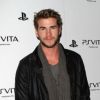 Liam Hemsworth le 15 février 2012 pour le lancement de la PS Vita à Hollywood