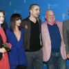 Holliday Grainger, Christina Ricci, Robert Pattinson, Declan Donnellan et Nick Ormerod au festival de Berlin pour présenter Bel Ami, le 17 février 2012.