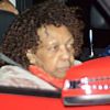 Cissy Houston, dévastée par la mort de sa fille Whitney, à Newark, le 14 février 2011.