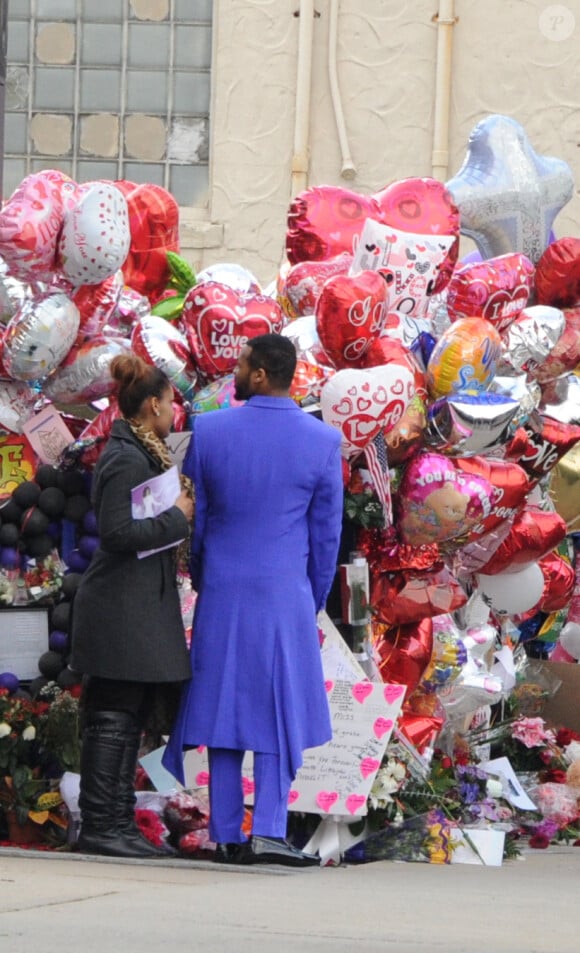 Funérailles de Whitney Houston à Newark le 18 février 2012