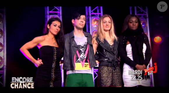 Vanessa, Bruno, Anne-Laure et Babeth en ballotage dans la bande-annonce d'Encore une chance sur NRJ 12 le mardi 21 février 2012