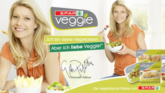 Gwyneth Paltrow devient l'égérie de... surgelés végétariens autrichiens