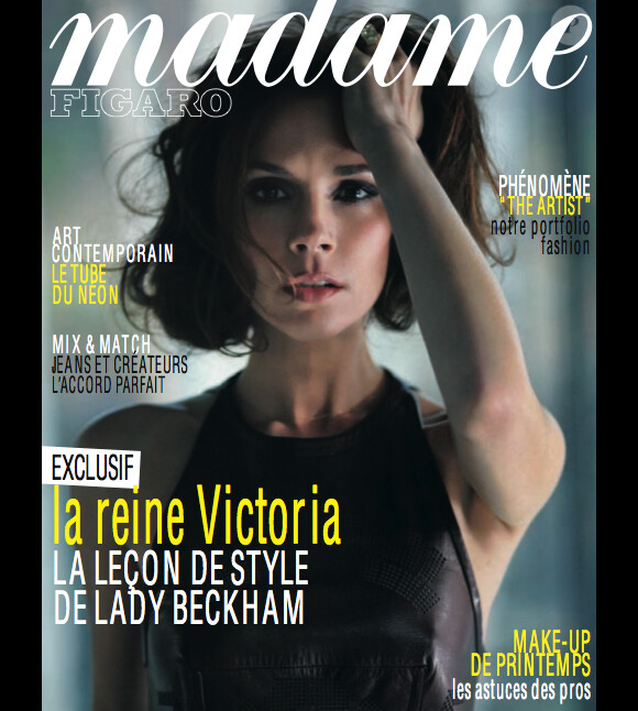 Victoria Beckham en couverture de Madame Figaro