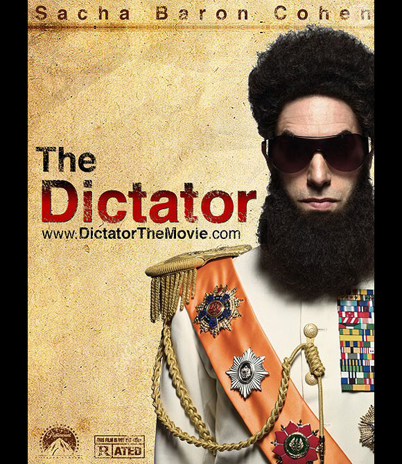 The Dictator avec Sacha Baron Cohen.
