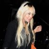 Lindsay Lohan à New York le 27 février 2012