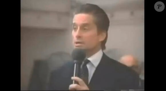 Michael Douglas dans Wall Street en 1987