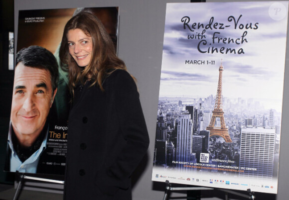 Chiara Mastroianni lors de l'ouverture du festival Rendez-vous with French Cinema avec la projection d'Intouchables le 1er mars 2012 à New York