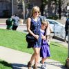 Reese Witherspoon va chercher son fils Deacon au basket, à Los Angeles le 3 mars 2012.