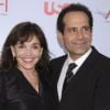 Tony Shalhoub et sa femme Brooke Adams, en juin 2008 à Los Angeles
