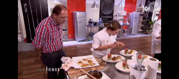 Entre Freddy et Noémie, le courant est bien passé dans Top Chef, lundi 5 mars 2012