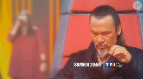 Florent Pagny va-t-il se battre pour ce nouveau talent dans la bande-annonce de The Voice, samedi 10 mars 2012 sur TF1