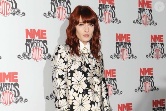 Florence and The Machine au NME Awards, à Londres, le 29 février 2012.