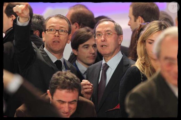 Claude Guéant lors du meeting de Nicolas Sarkozy à Villepinte le 11 mars 2012
