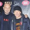 Pierre et Gilles à la première VIP de la revue Feu du Crazy Horse, à Paris, le 12 mars 2012.
