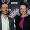 Arié Levy et Natasha St-Pier lors du dîner de gala pour l'association SSF sauveteurs sans frontières, au 1515, le 12 mars 2012