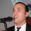 Merwan Rim lors du dîner de gala pour l'association SSF sauveteurs sans frontières, au 1515, le 12 mars 2012