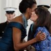 Michelle Obama et Samantha Cameron, complices à Washington.