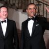 Barack Obama et David Cameron, hommes politiques élégants pour leur dîner d'Etat.