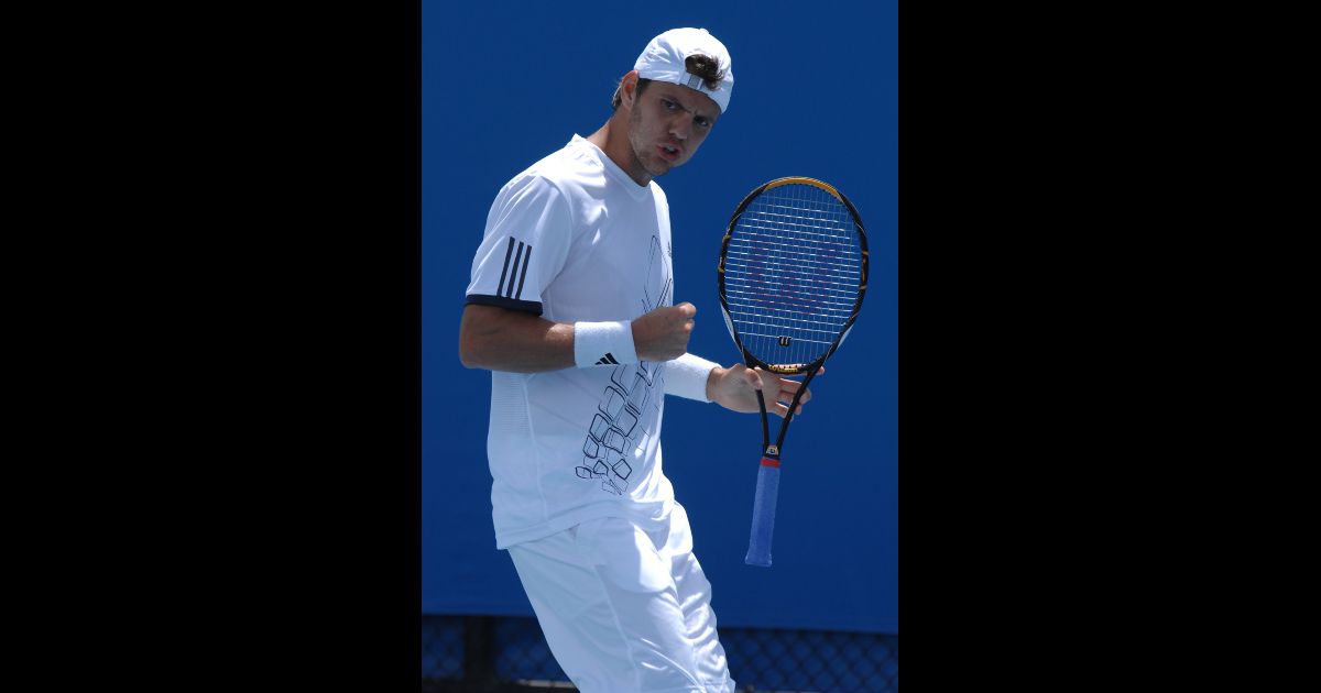 PaulHenri Mathieu le 21 janvier 2009 à Melbourne Purepeople