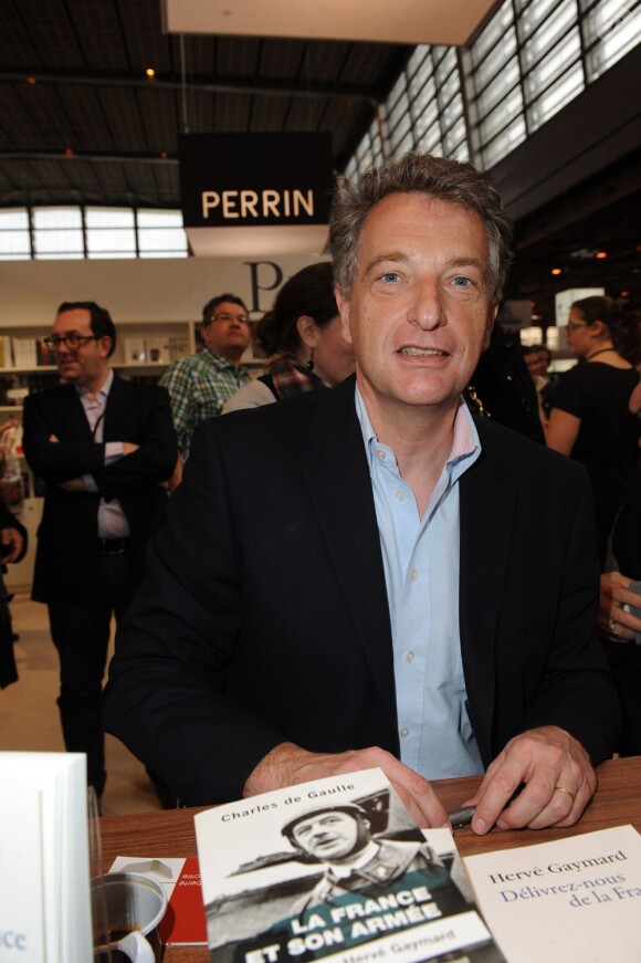 Hervé Gaymard au Salon du Livre à Paris le 18 mars 2012