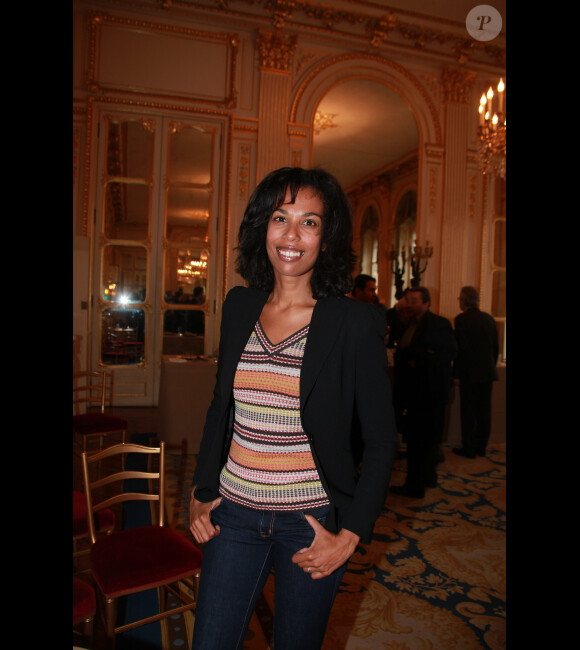 Elizabeth Tchoungui en novembre 2011 à Paris