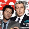 Alain Chabat et Jamel Debbouze en couverture de GQ magazine