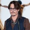 Johnny Depp à Paris en novembre 2011.