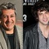 Alain Chabat en avril 2010 à Paris / Max Boublil en janvier 2012 à Paris.