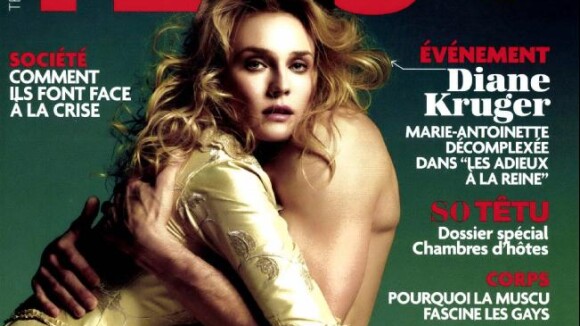 Diane Kruger, royale : dans les bras d'un homme nu, elle offre ses confidences