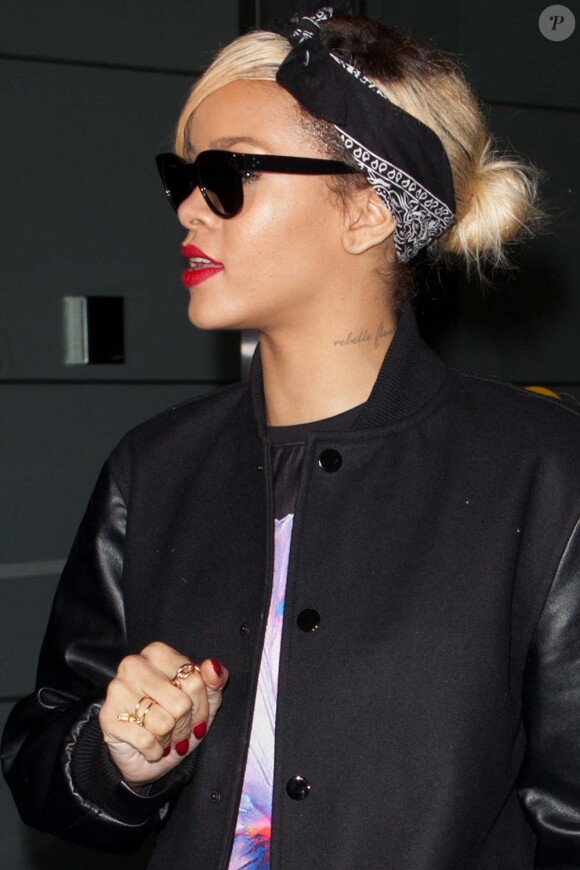 Rihanna à New York, le 18 mars 2012.