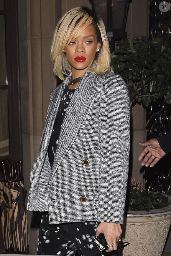 Rihanna à Los Angeles, le 19 mars 2012.