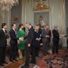 Vidéo des arrivées pour le déjeuner donné le 23 mars 2012 à Drottningholm, palais royal de Stockholm, en l'honneur du prince Charles et de la duchesse Camilla, en tournée en Scandinavie.