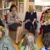 Dans la matinée du 23 mars 2012, la duchesse Camilla visitait avec la reine Silvia de Suède l'école primaire internationale britannique de Stockholm.