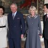 Le prince Charles et la duchesse Camilla ont été accueillis à Stockholm le 22 mars 2012 par la reine Silvia et le prince Carl Philip de Suède.