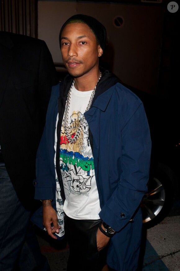 Pharrell Williams en mars 2012 à Paris