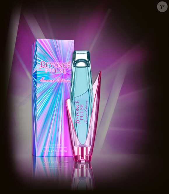 Le packaging du parfum Pulse Summer Edition de Beyoncé.