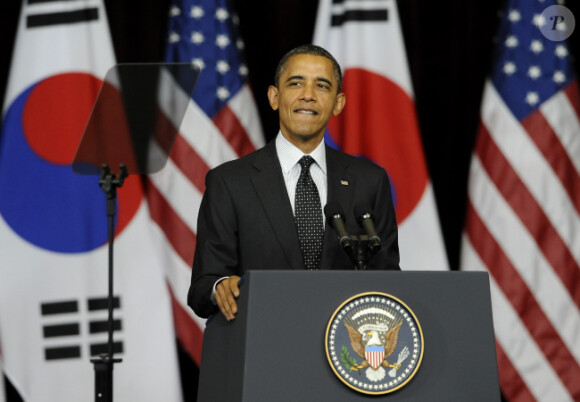 Barack Obama le 26 mars 2012 à Séoul en Corée du Sud